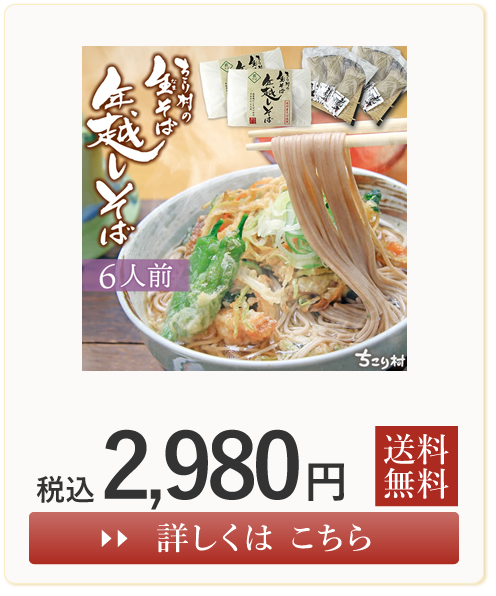 年越しそば ６人前