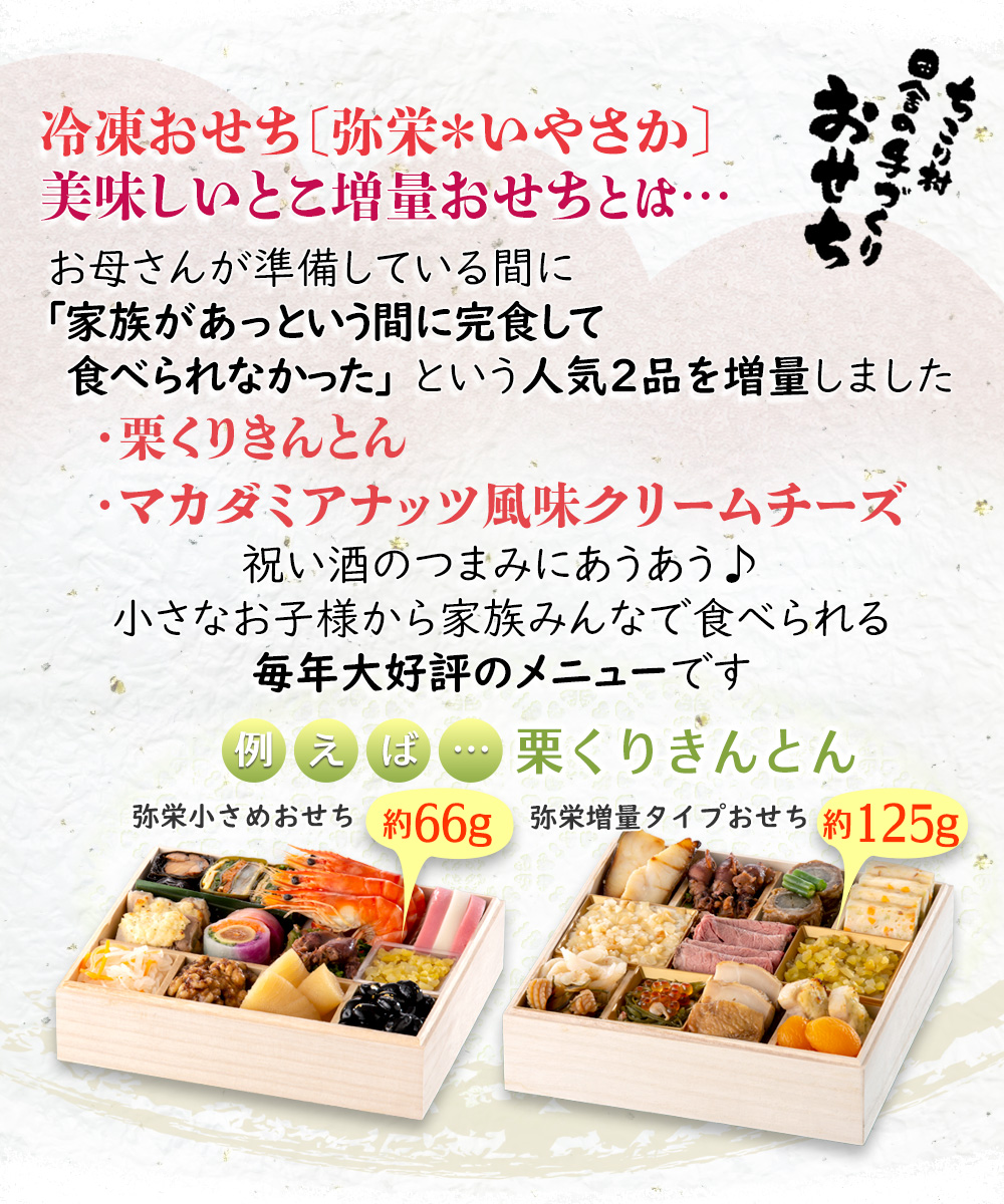 増量弥栄とは
