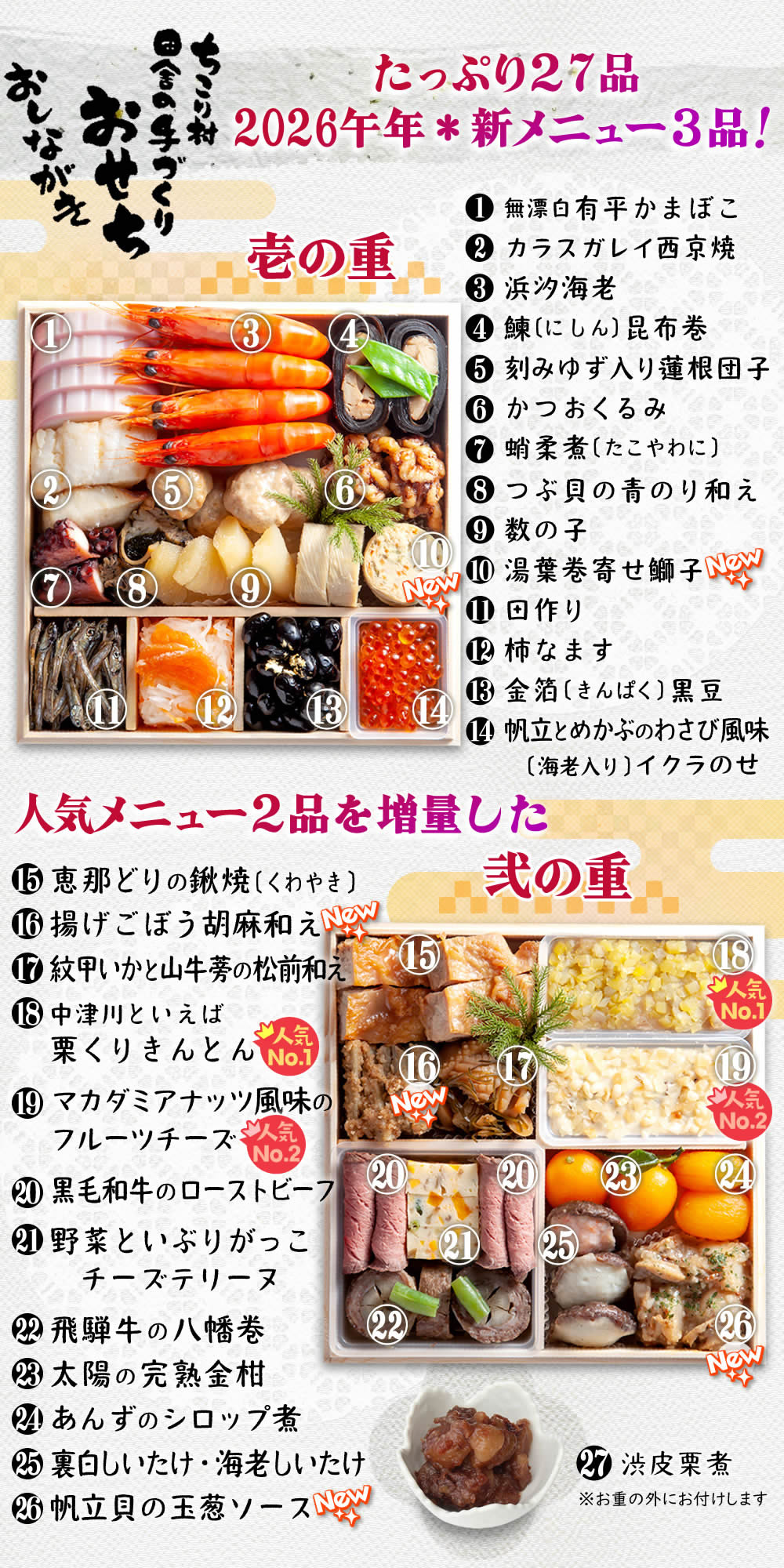 [壱の重][弐の重]