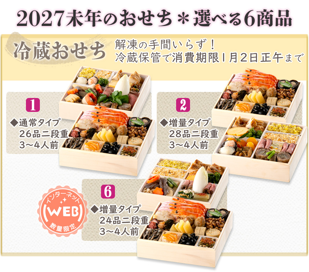 冷蔵３商品