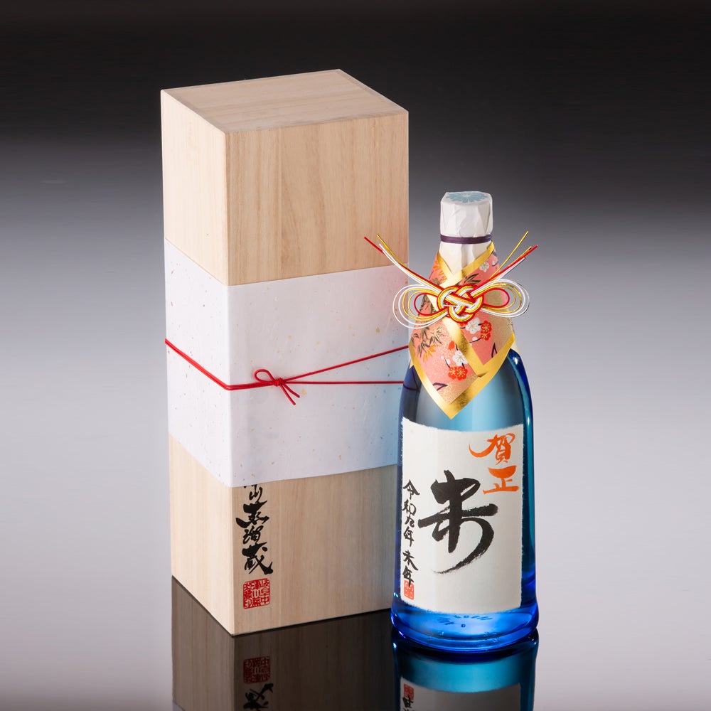 【桐箱入り・蔵長直筆】2027年 干支ボトル『未』美濃ちこり芋焼酎ちこちこ720ml1本　【送料無料】