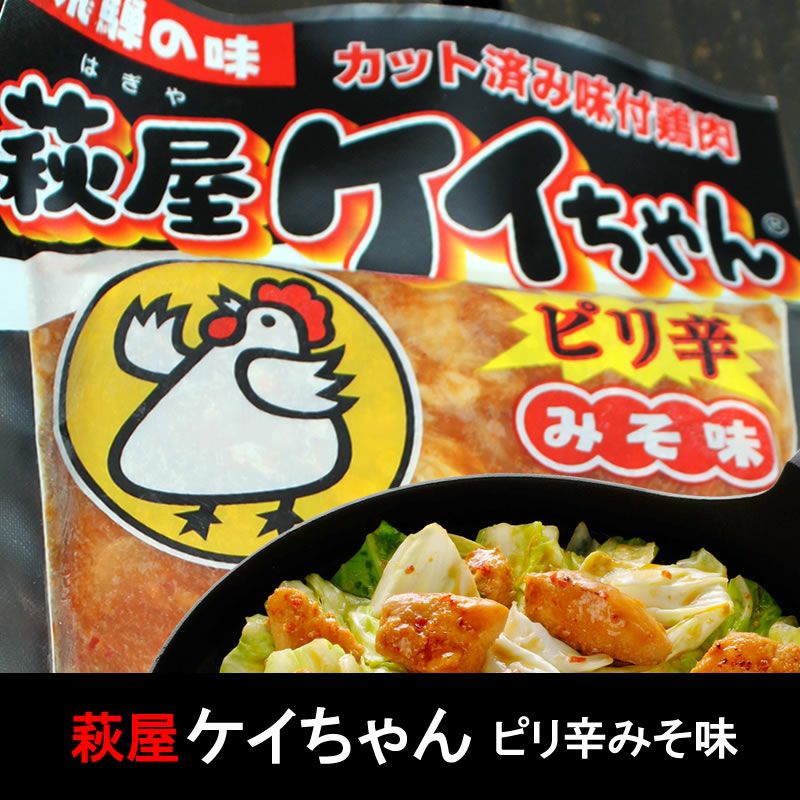 鶏ちゃん合衆国加盟店】下呂市 萩屋ケイちゃん ピリ辛味噌230g【2～3